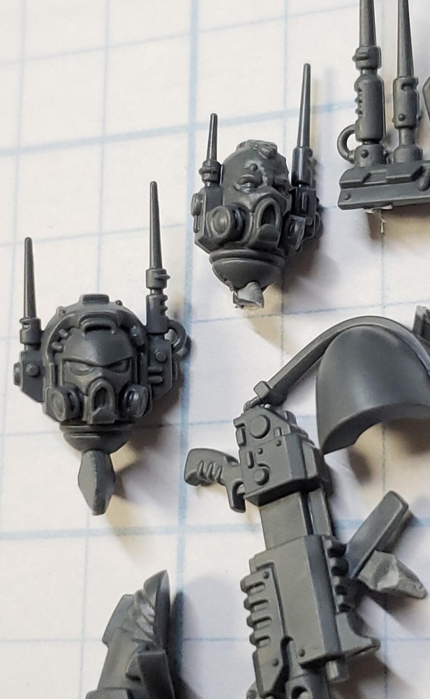 Warhammer 40k Space Marine Bits PII Infiltrator Incursor Comms Array Kit