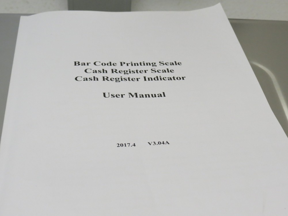 QXIUDDYS Electronic Digital Price Computing Scale Barcode Scale