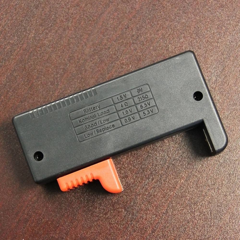 Universal Battery Tester for AA AAA AAAA C D 9V RCR123A
