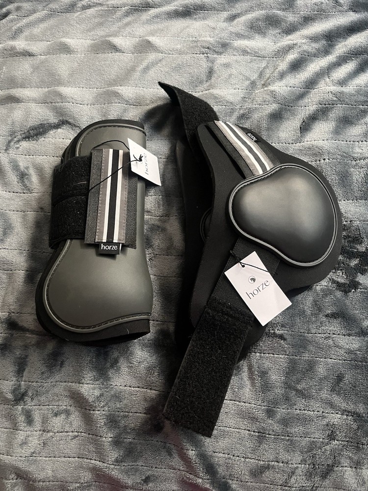 Horze Jumping Boots Front & Hinds