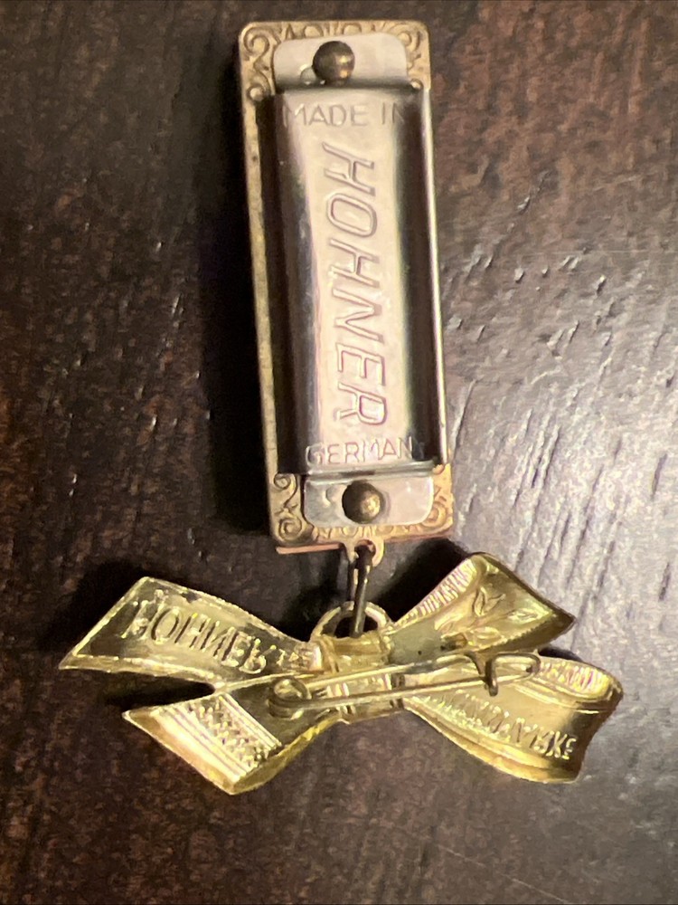 Vintage Hohner Harmonica Pin Made In Germany