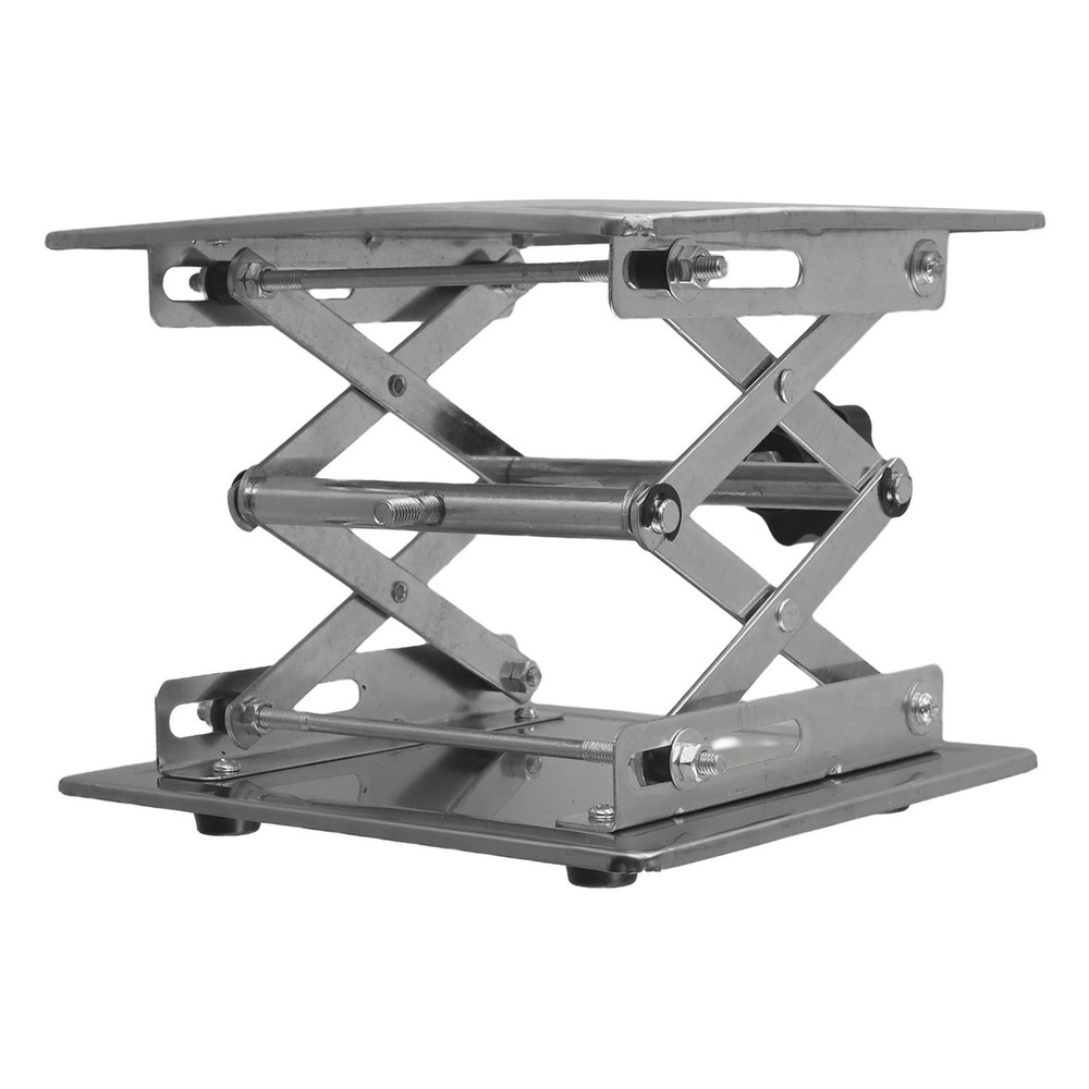 Laboratory lift with compact design for easy handling and storage