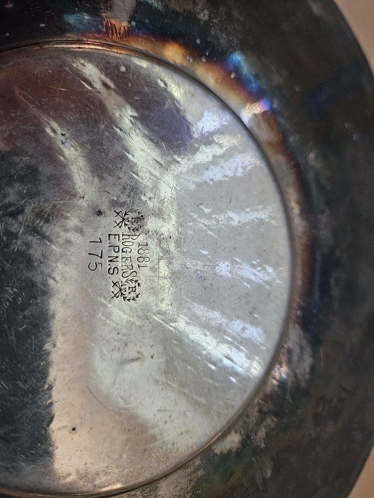 Collectable Silver Platter, Antique, Great Condition