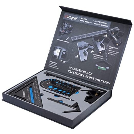 5pc Marking Black Precision Layout Solution, 2805-1406