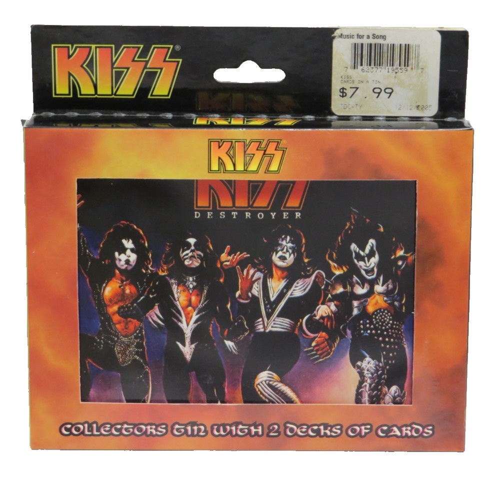 KISS OFFICIAL DESTROYER PLAYING CARD SET 2005