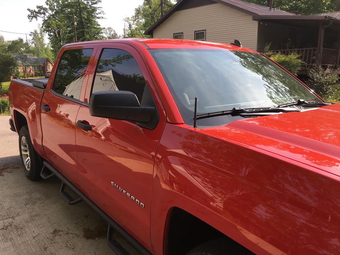 **THE ORIGINAL** 6 3/4" ANTENNA MAST - FITS: 2006-2024 Chevrolet Silverado 1500