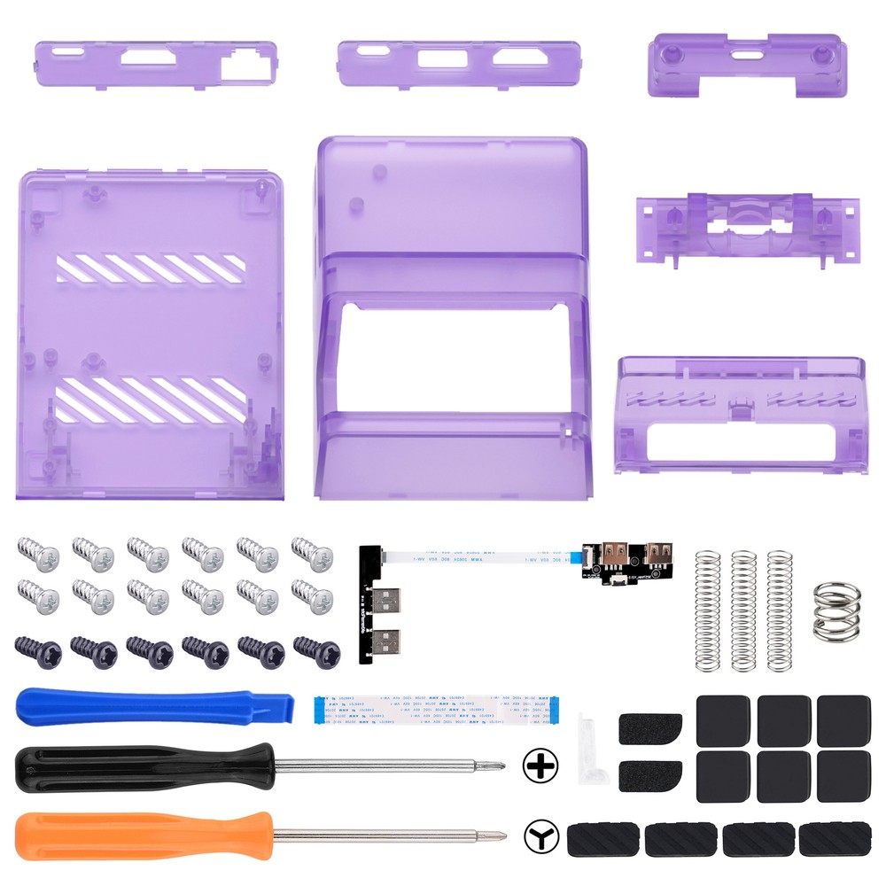 Replacement 7 Color 50 Effects RGB LED Shell Kit for Nintendo Switch OLED Dock