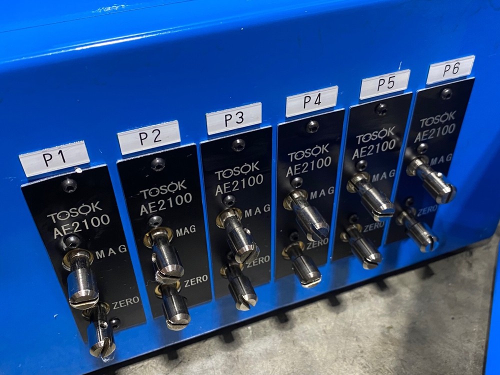 TOSOK PEG2000 Display Unit With 6 AE2100 Electronic Transducer