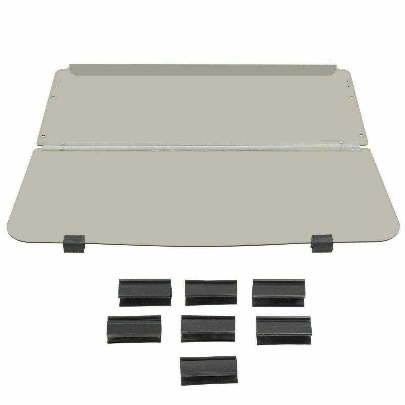 For 1982-2000.5 Club Car DS Golf Cart Folding Tinted Windshield Windscreen