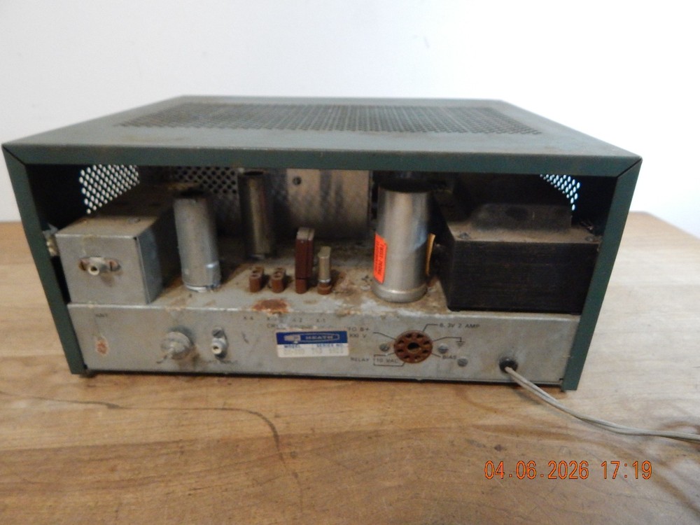 Heathkit DX-60B Vintage Ham Radio Transmitter UNTESTED