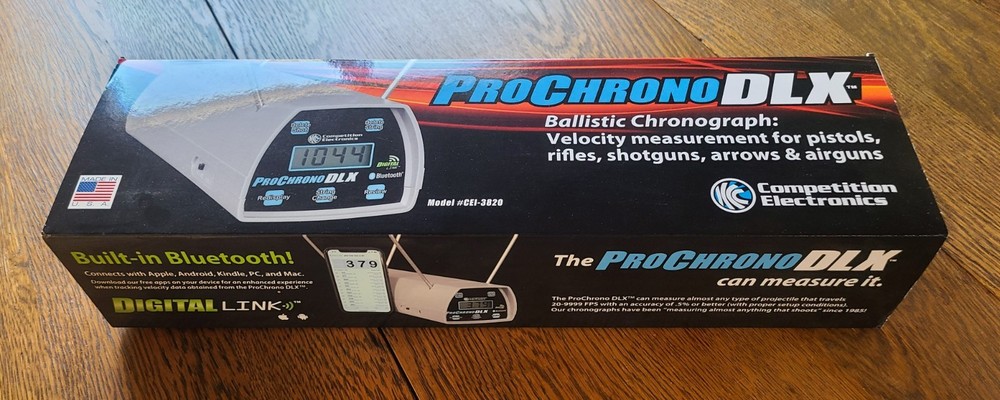 Competition Electronics ProChrono DLX with Bluetooth CEI-3820