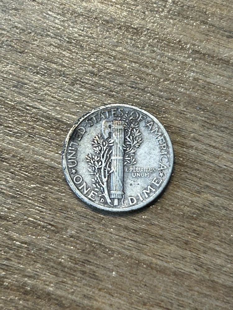 1943D Mercury Dime XF
