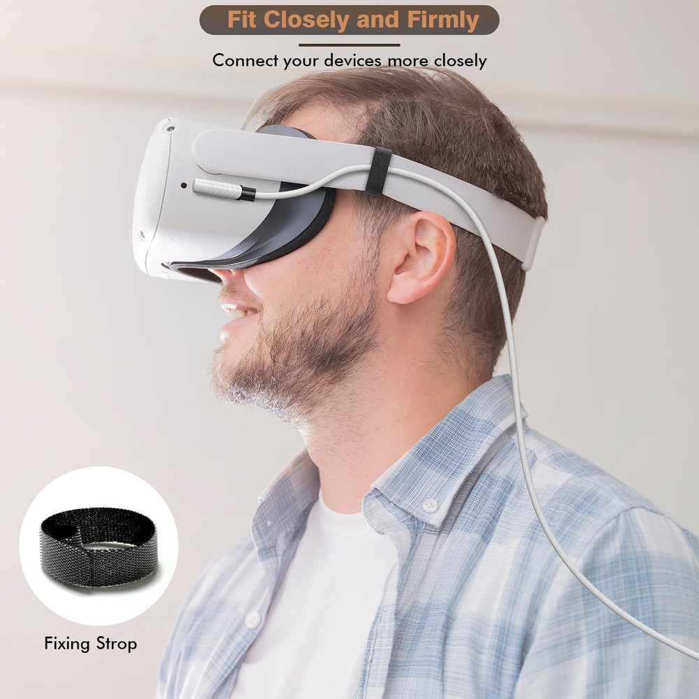 16 Feet Link Cable for Quest 3S,VR Compatible with Meta 1Pack