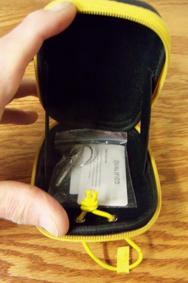 Golf range finder case for Tectectec – blk/yellow: GTM USED