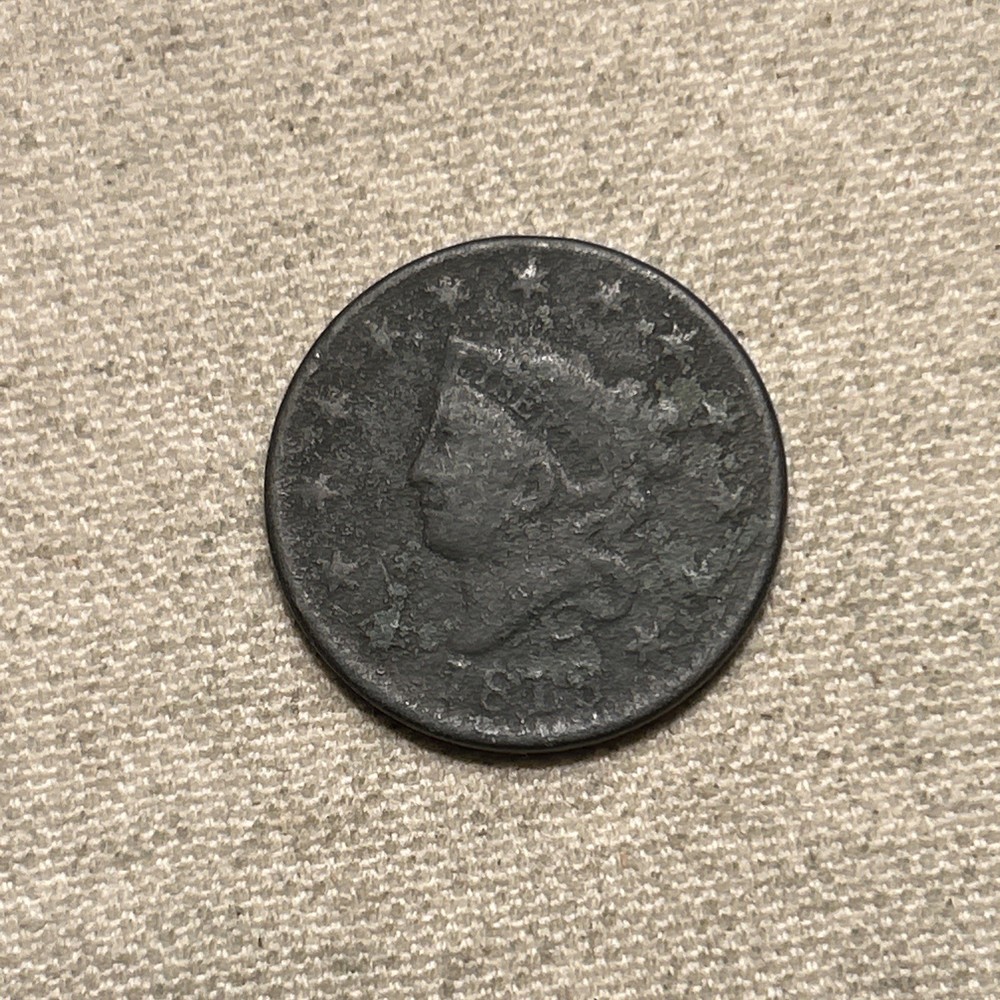 1818 Coronet Head Large Cent - RH