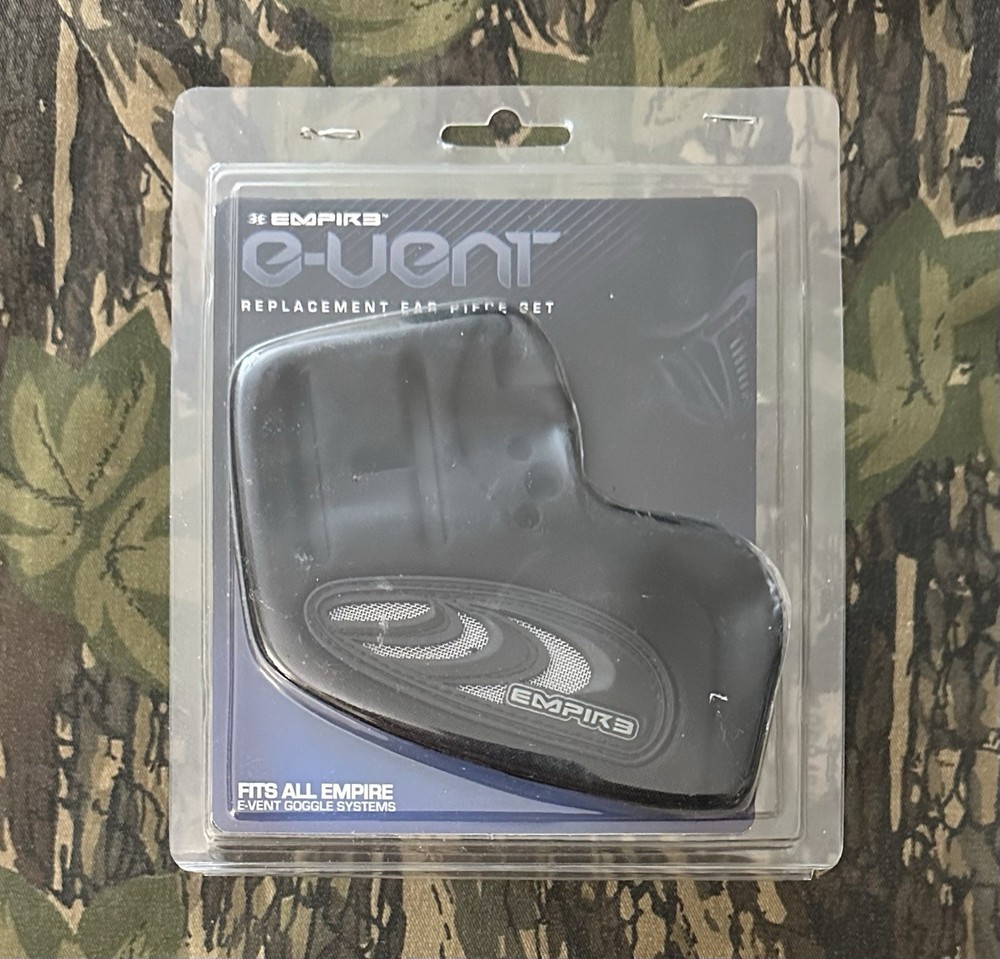Empire EVENTS E-Vent Paintball Mask Goggles Replacement Soft Ears Black