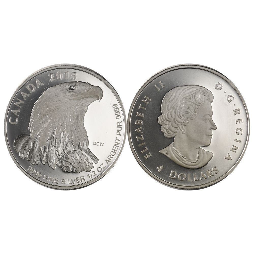 1/2 oz Silver Coin (Varied Condition, Any Mint)