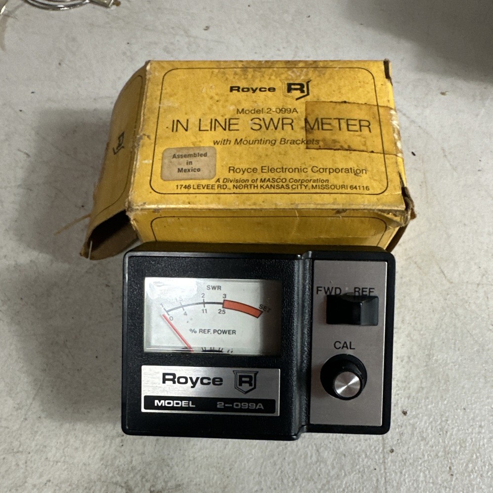Royce 2-099a SWR Meter