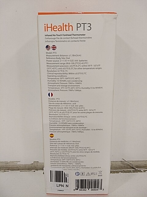 iHealth No-Touch Forehead Thermometer