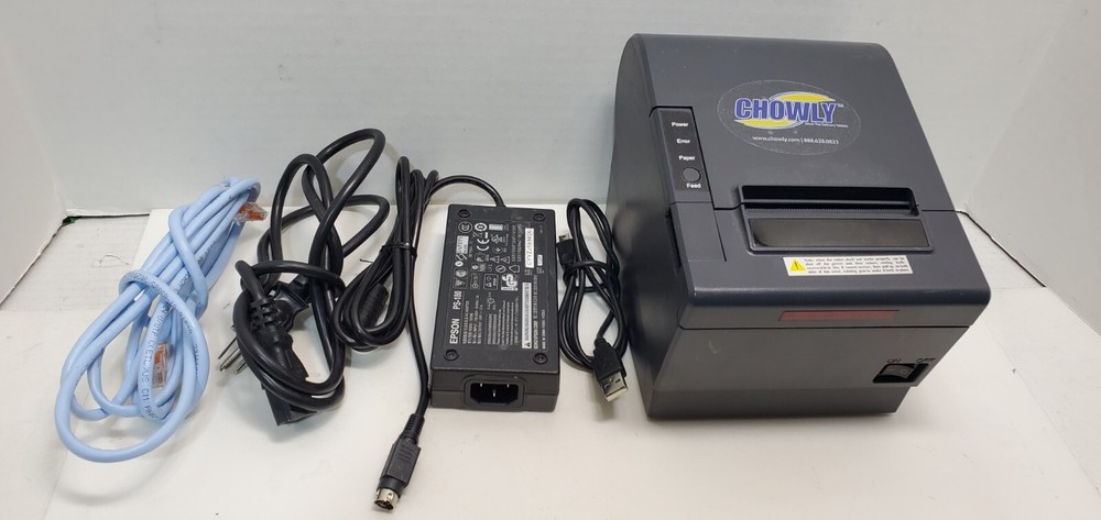 HSPOS HS-835ULWB USB RJ 45 Ethernet Receipt Printer Tested