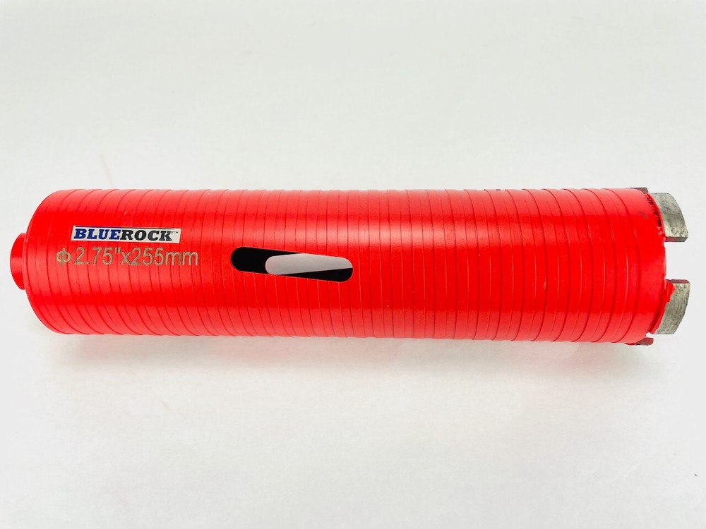 DRY Type 2.75" Diamond DRY Coring Bit - Concrete Core Drill by BLUEROCK ® Tools