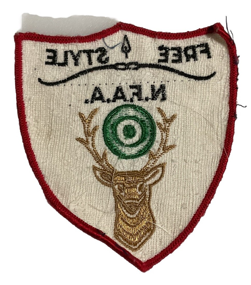 Free Style NFAA Archery Bow Hunting Patch Vintage