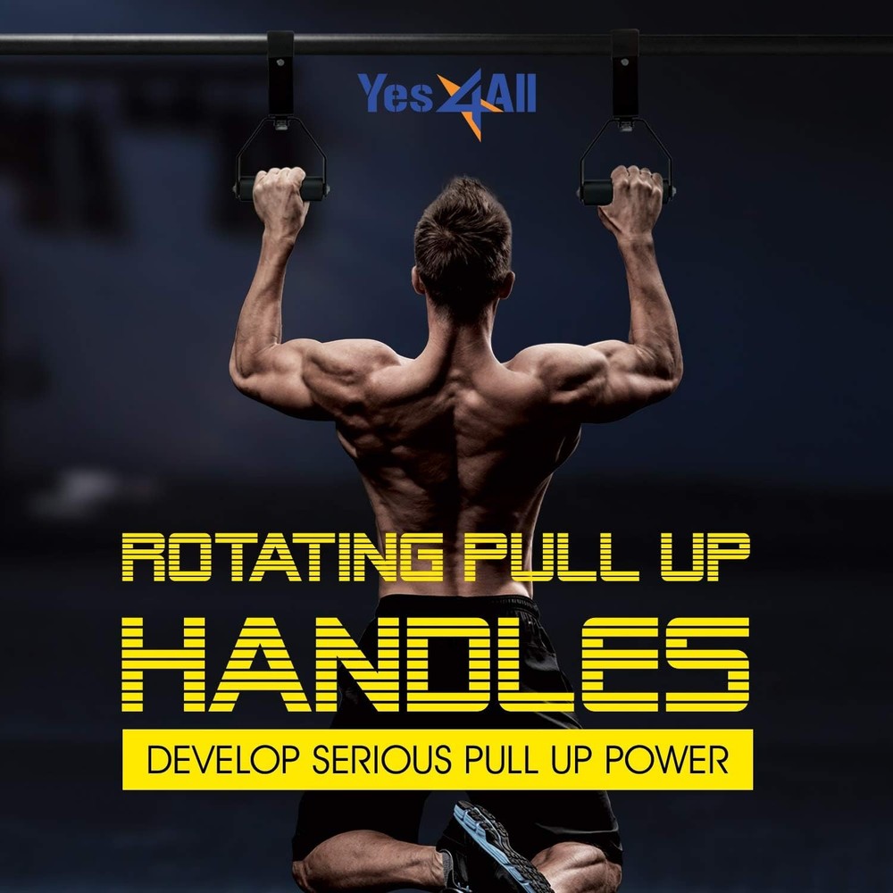 Yes4All Rotating Pull Up Handles for