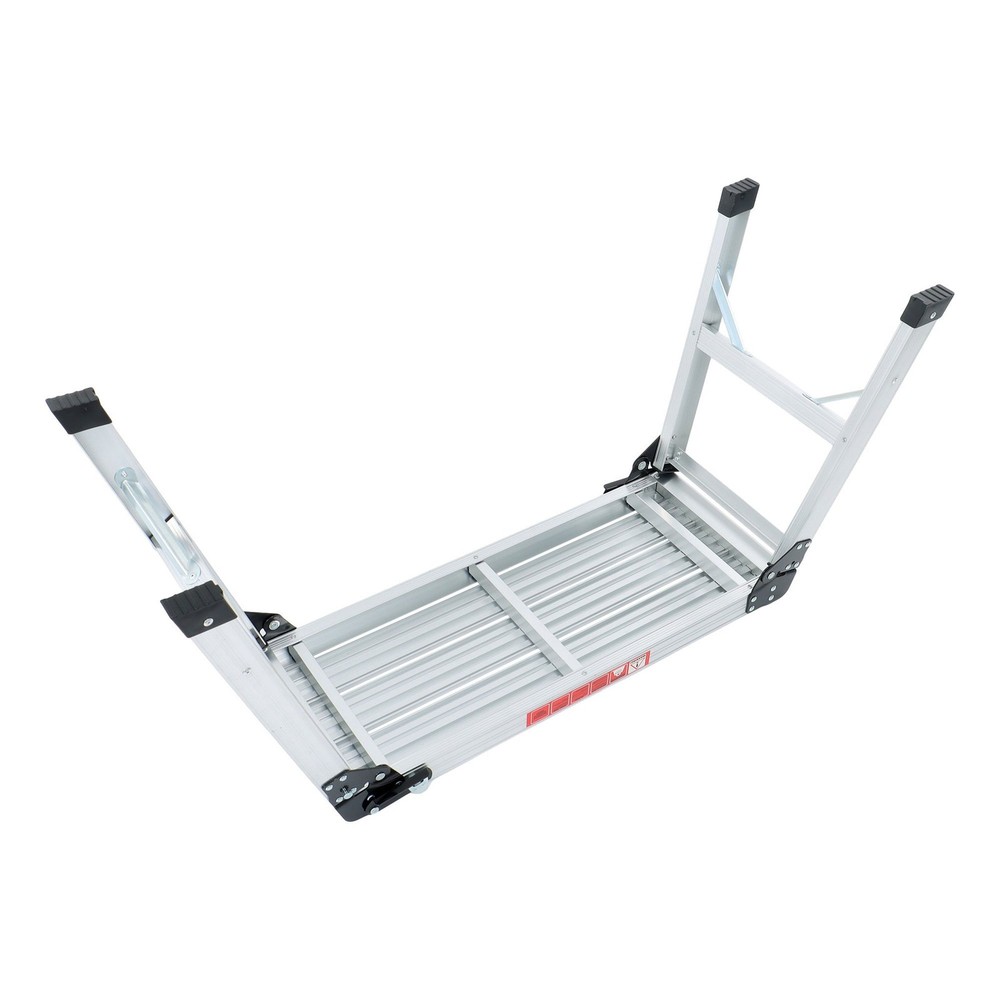 330Lbs High Quality Aluminum Step Stool Folding Work Platform Drywall Ladder