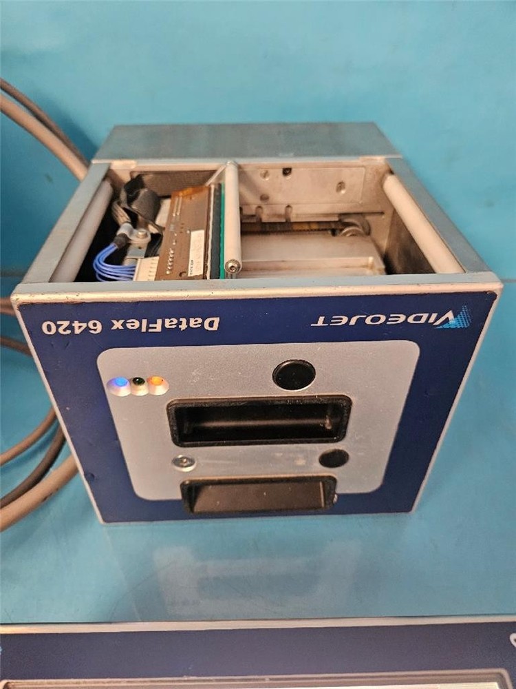 VIDEOJET DATAFLEX 6420 107MM THERMAL TRANSFER PRINTER 8.4 CLARITY INTERFACE OPER