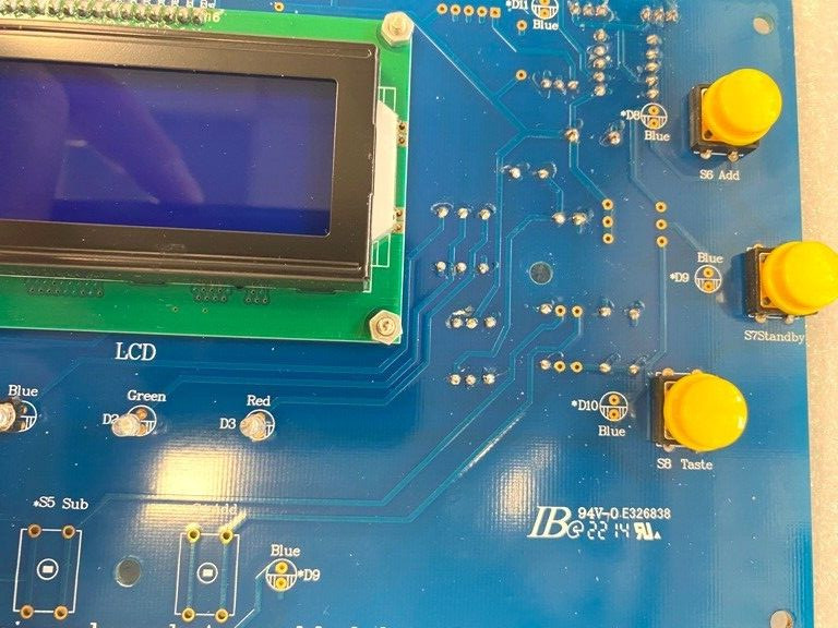 Ice Cream Machine Display Control Panel Board/ New Part/ Alpine 360a