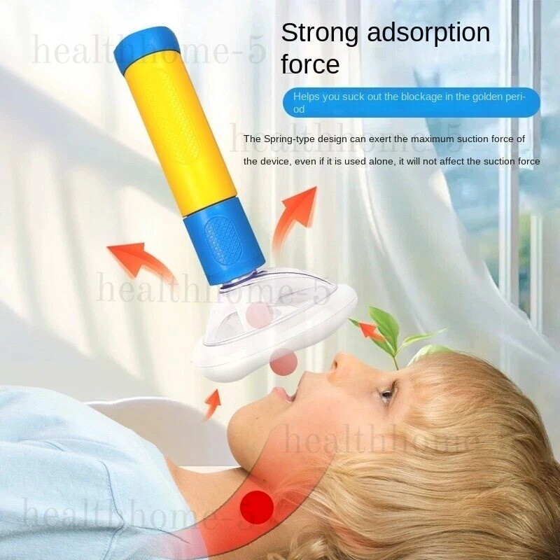 Home First Aid Kit for Emergency Portable Suction Tool Airway Clear Travel..oi