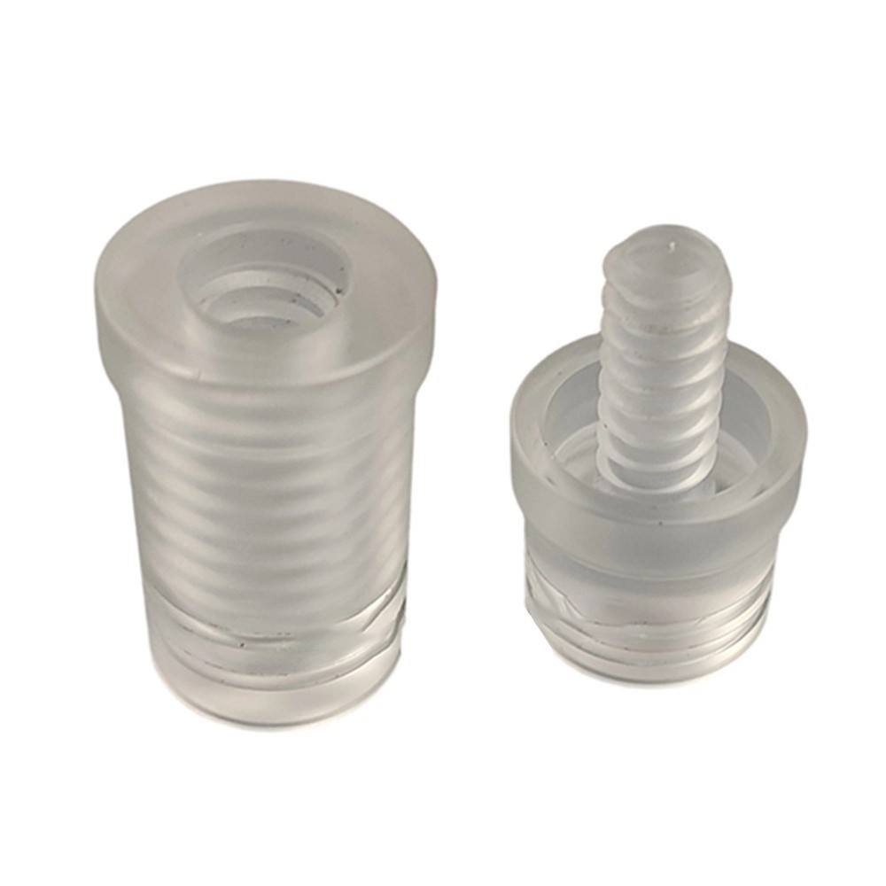 Pool Cue Thread Cap Acrylic Joint Protector 6cm Compatible with 3/8-10