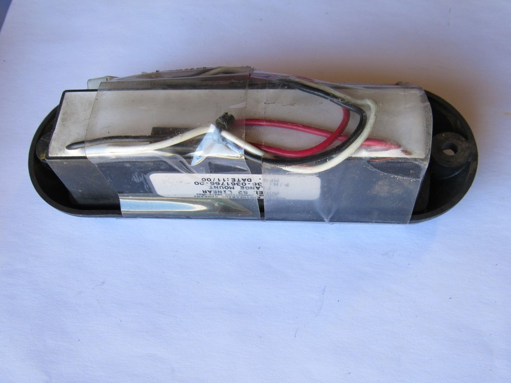 WHelen Strobe Light Mirror 36-0361766-00BL Model 52 Linear