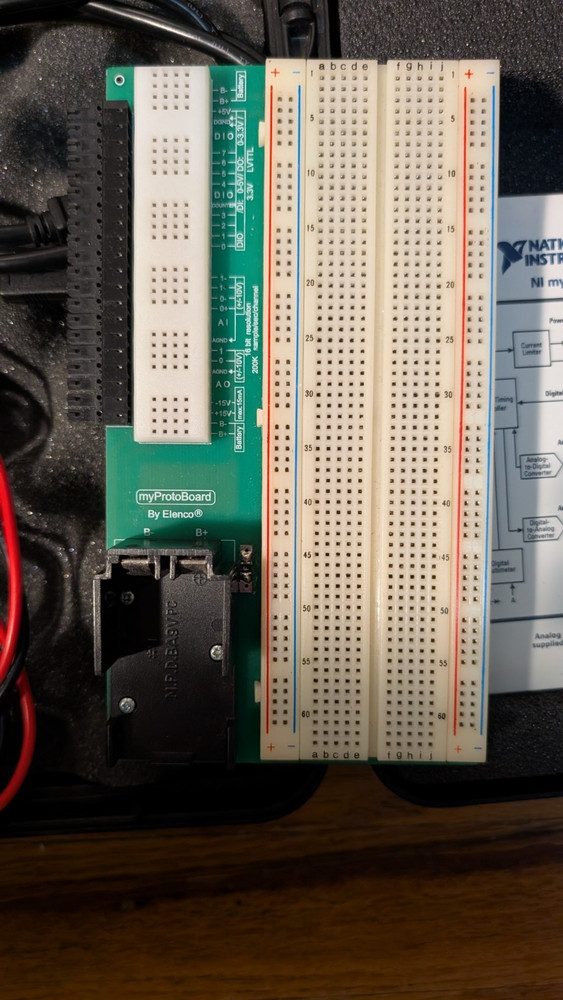 National Instruments NI myDAQ Student Data Aquisition Device + Extras - USED