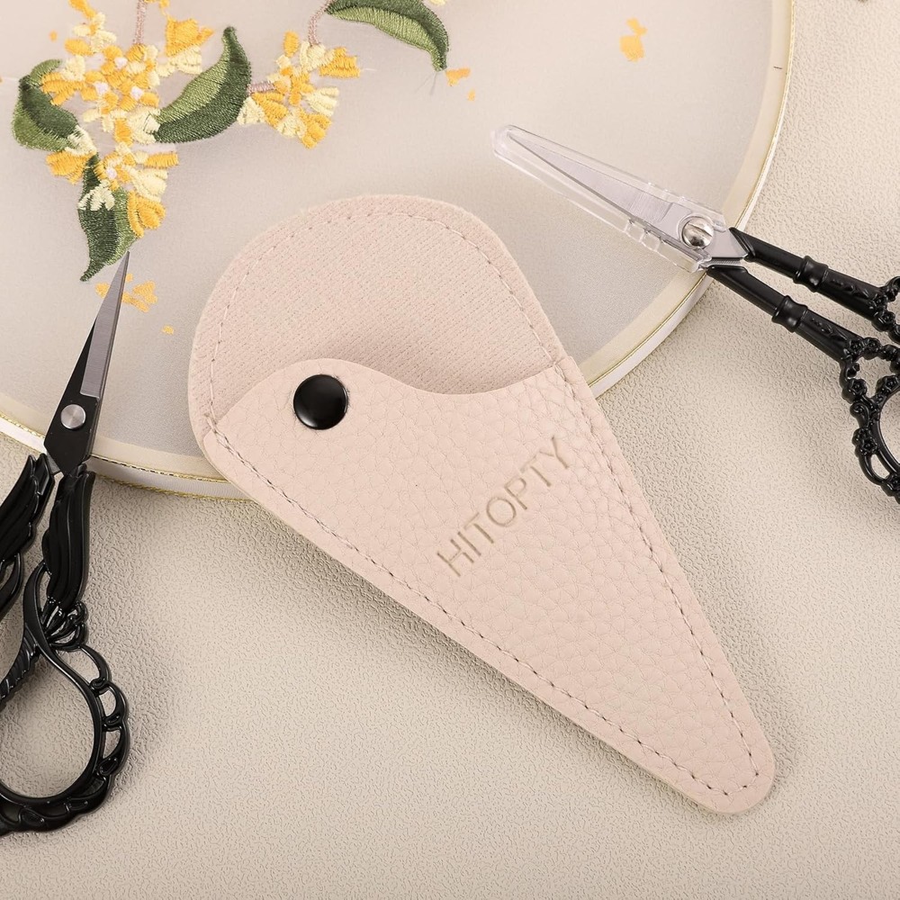Embroidery Scissors Sheath, Small Scissors Case for Storing Regular Sewing Cr...