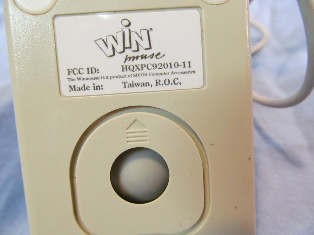 WIN PS/2 2 BUTTON MOUSE HQXPC92101-11