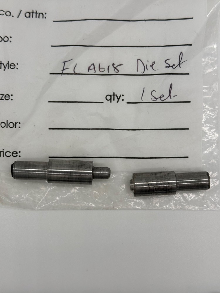 3mm grommets eyelets including setting dies for kick-press machine