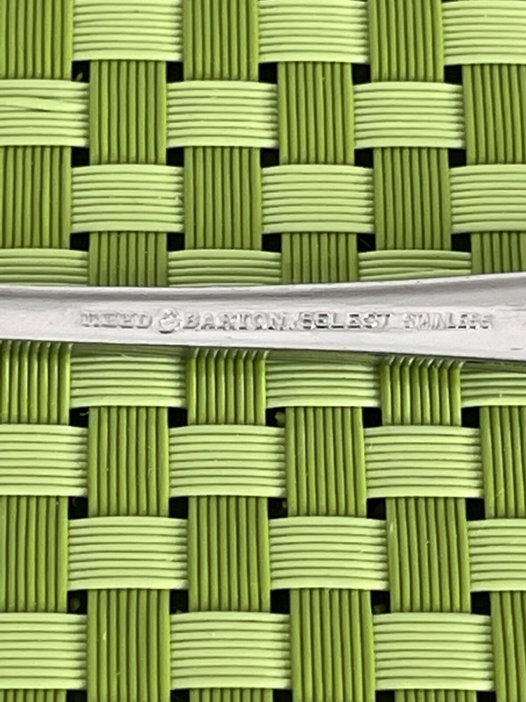 Reed & Barton SARAJEVO Stainless 4 Teaspoons Select Flatware B82WU