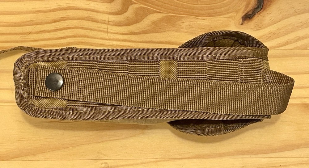 GEMTECH MOLLE Suppressor Accessory Pouch Coyote Tan Vented