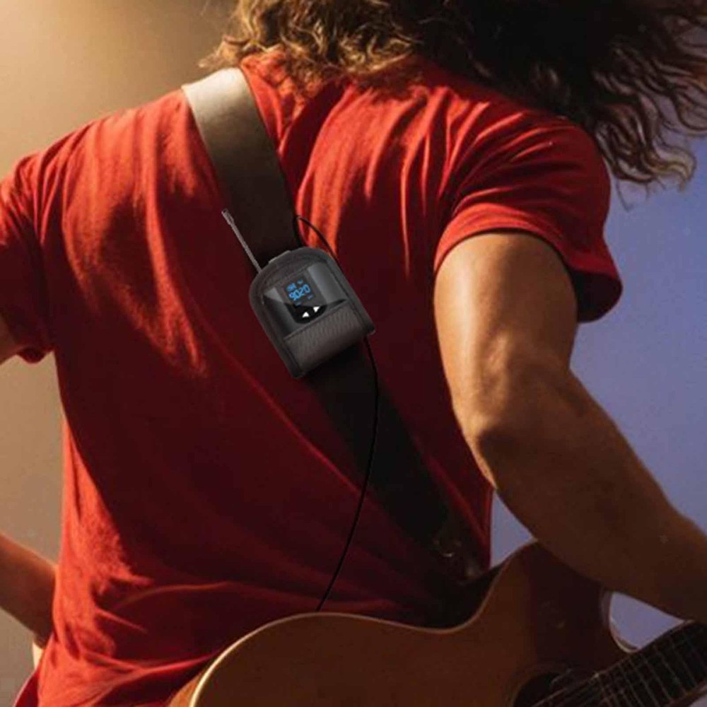 Guitar Transmitter Holder Transmitter Pouch for Performerce