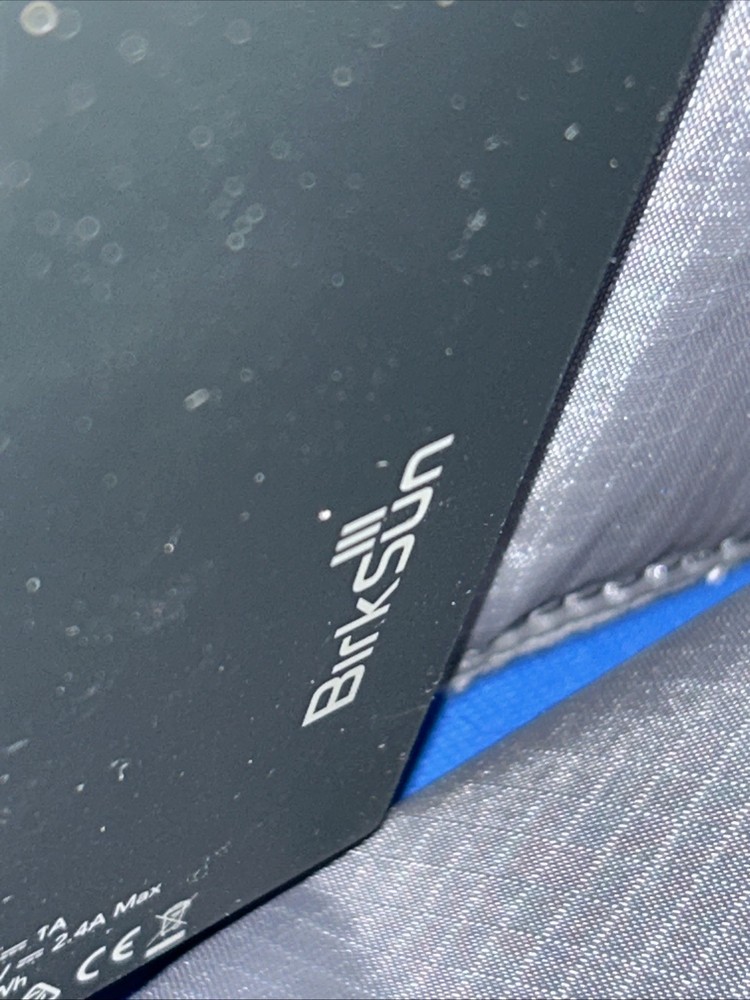 BirkSun Boost 2 Solar Backpack Blue