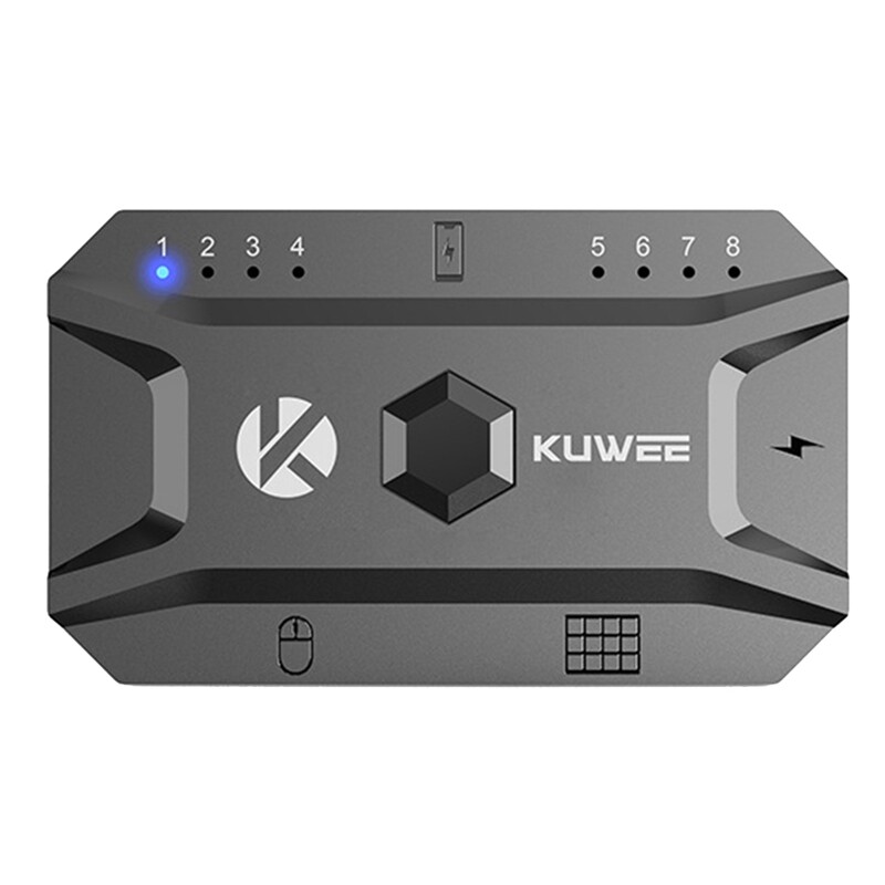 Bluetooth Hub USB 5.0 Converter Wired Keyboard&Mouse to Wireless Hub Adapterm