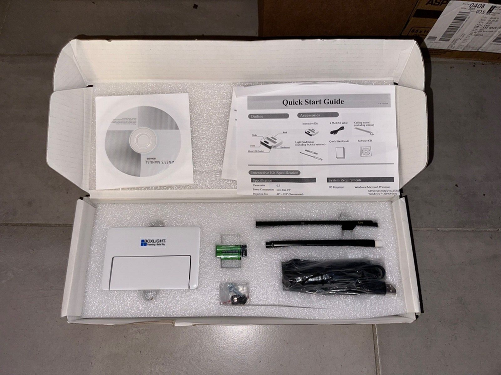 Boxlight Outwrite 2-1.4 Interactive Module Projector