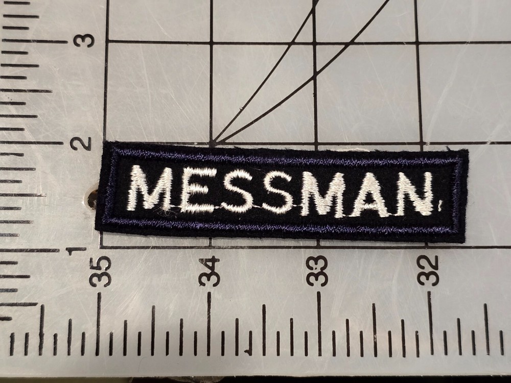 Original Patch Messman Tab Cut Edge 3080
