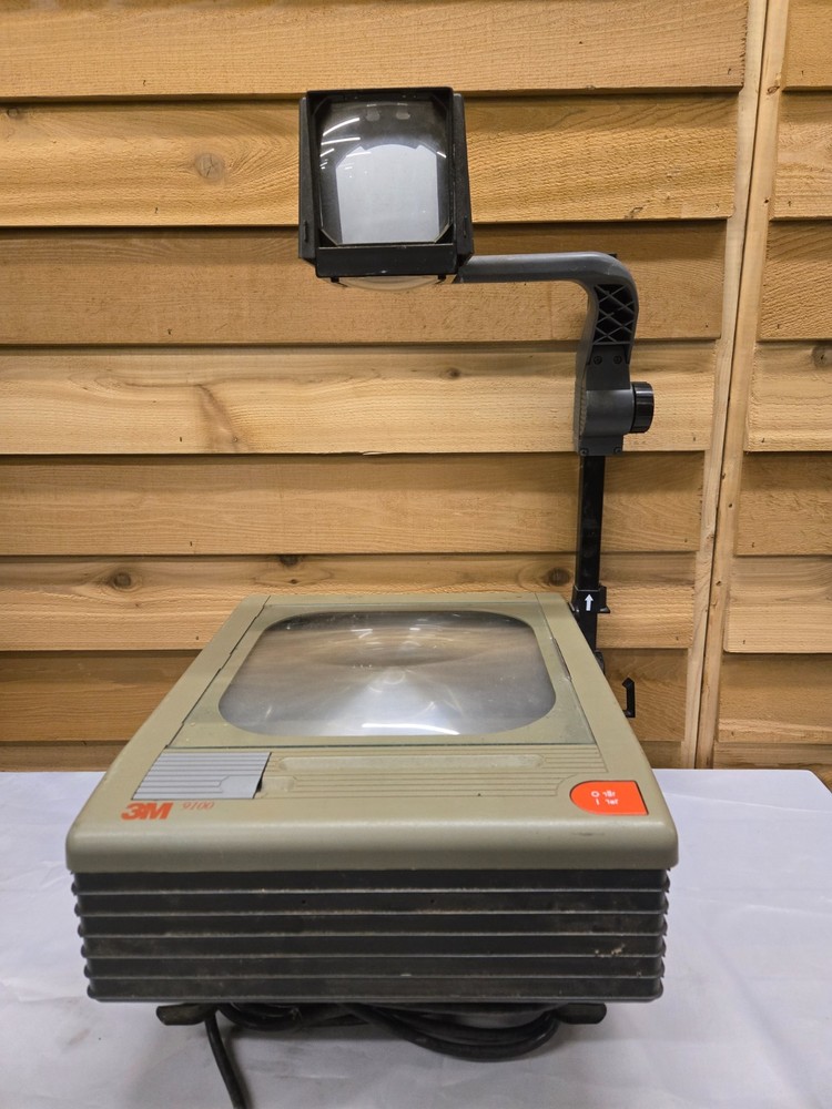 3M Overhead Projector 9100 Model Gray Tested Working Good Condition
