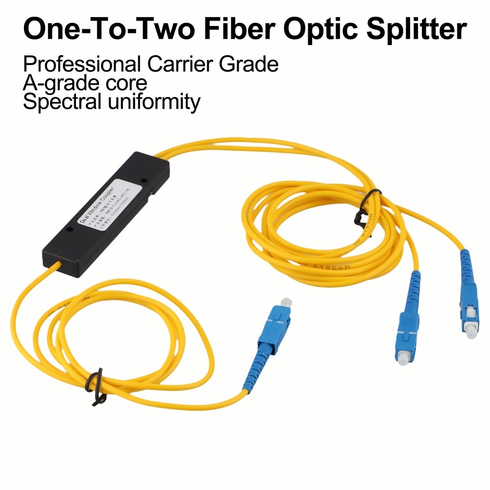 Optical Fiber Splitter Pigtail SC/UPC Interface Stable and Reliable Performance