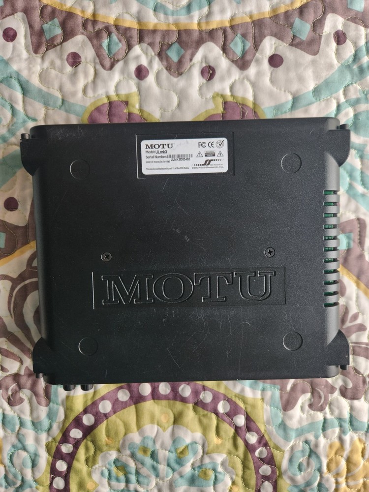MOTU UltraLite mk3 Digital Recording Interface