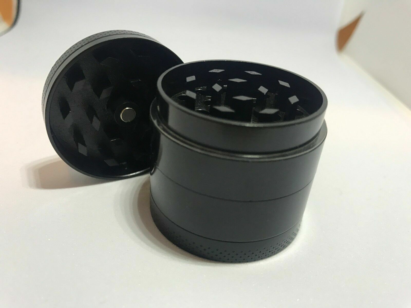 NEW! Grinder Crusher Tobacco Herb Spice Metal Alloy Portable 4 Grind Fast SHIP