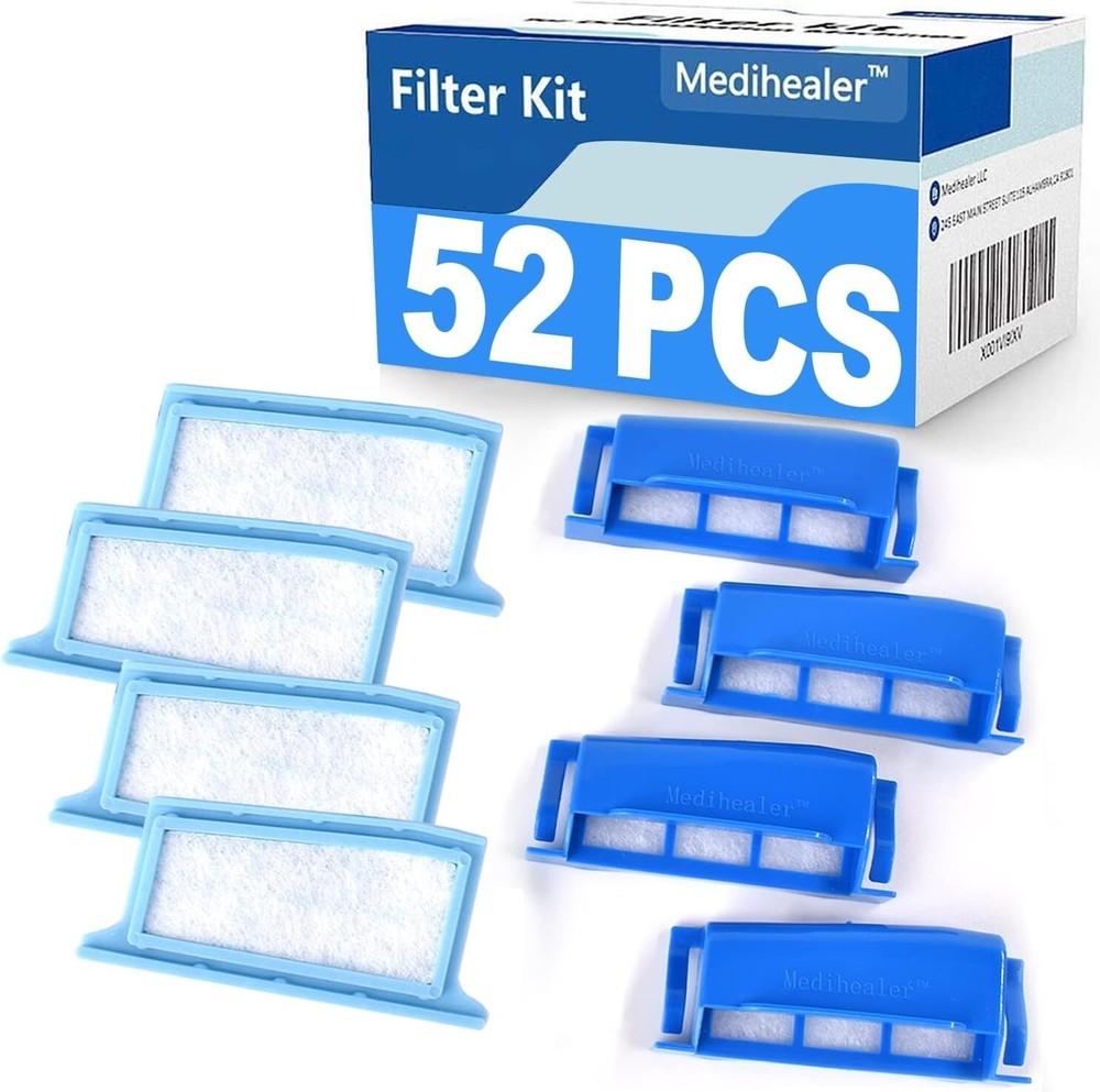 52PCS CPAP Filter Kit Compatible with DreamStation 1 Includes 22 Pollen Filter