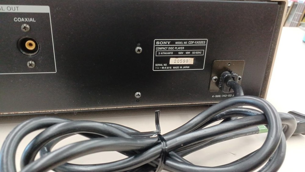 SONY XA50ES CD player #BE10926